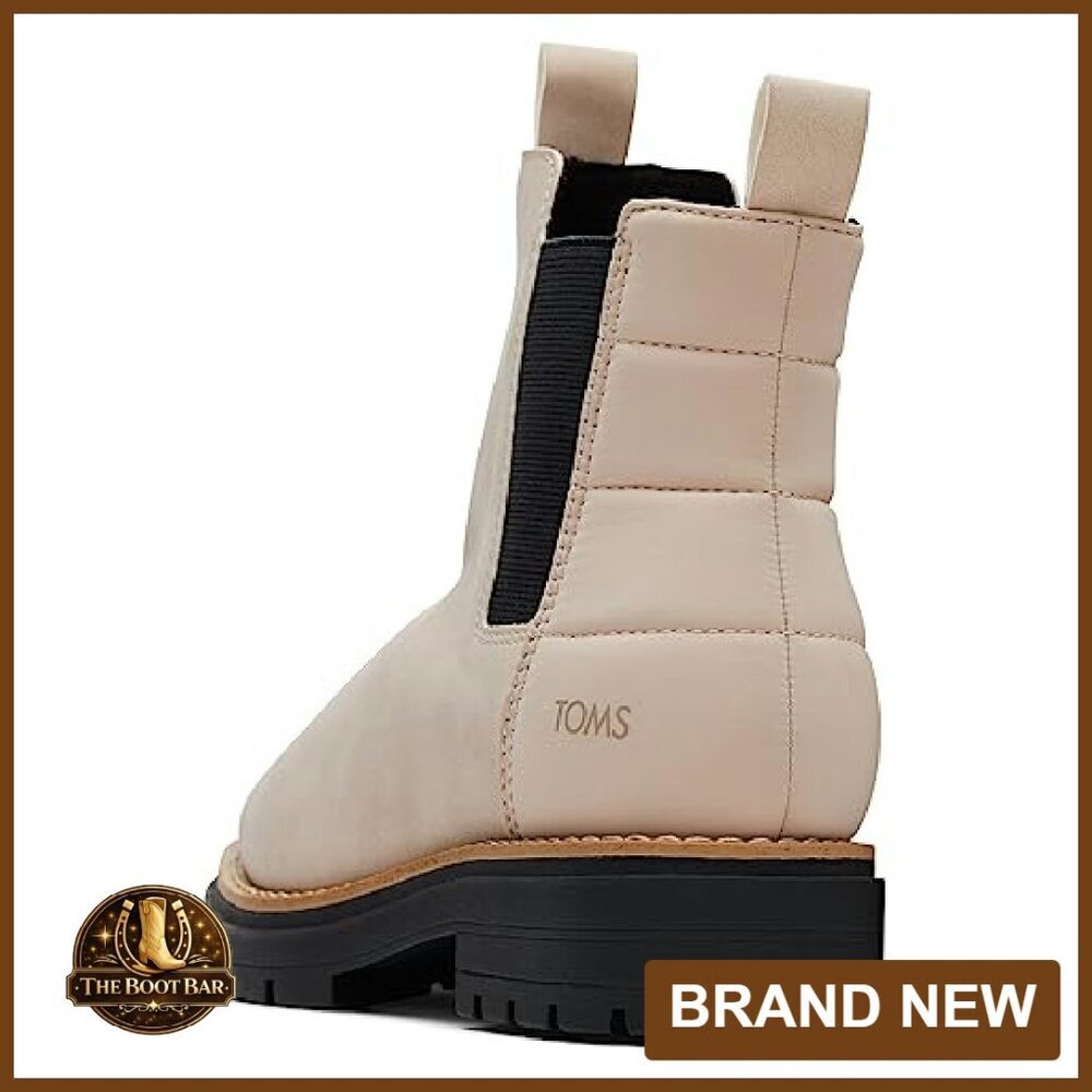 Pull-On Chelsea Boots with Memory Foam Insole, Faux Leather & Nylon - Picture 6 of 7